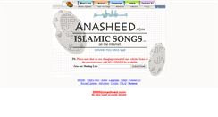 Desktop Screenshot of anasheed.com