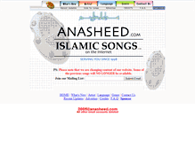 Tablet Screenshot of anasheed.com